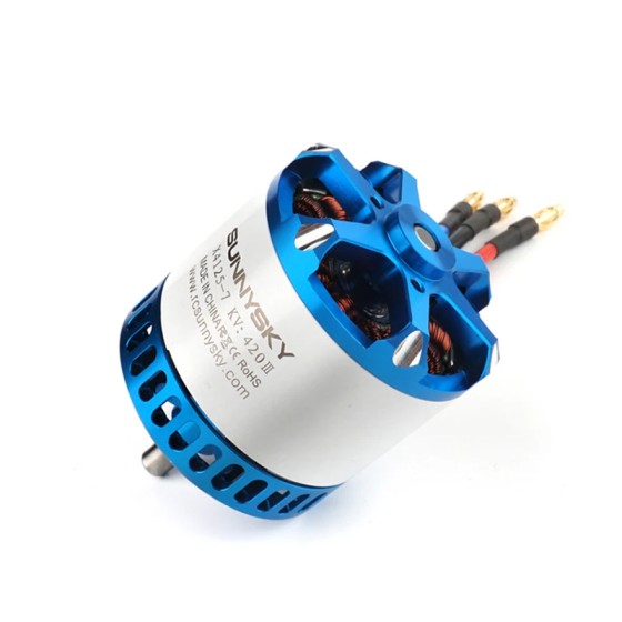 Hot Sales Sunnysky Motor for 13 14 15 16inch Prop X4125 Iii Brushless 420kv 440kv 515kv 610kv Fixed Wing 3d